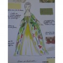 MAQUETTE ROBE A LA FRANCAISE 1