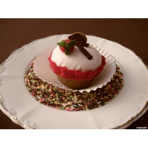 CUPCAKE FRAISE (VENDU)