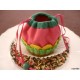 BOURSE CUPCAKE AUX FRUITS