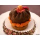 BOURSE CUPCAKE AU CHOCOLAT ET ZESTE D'ORANGE