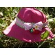 CHAPEAU MISS STRAWBERRY (pour fillette)